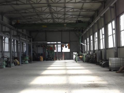 Factory for the production of concrete pipes, ø 800, 1000, 1200 and 1500 and cones